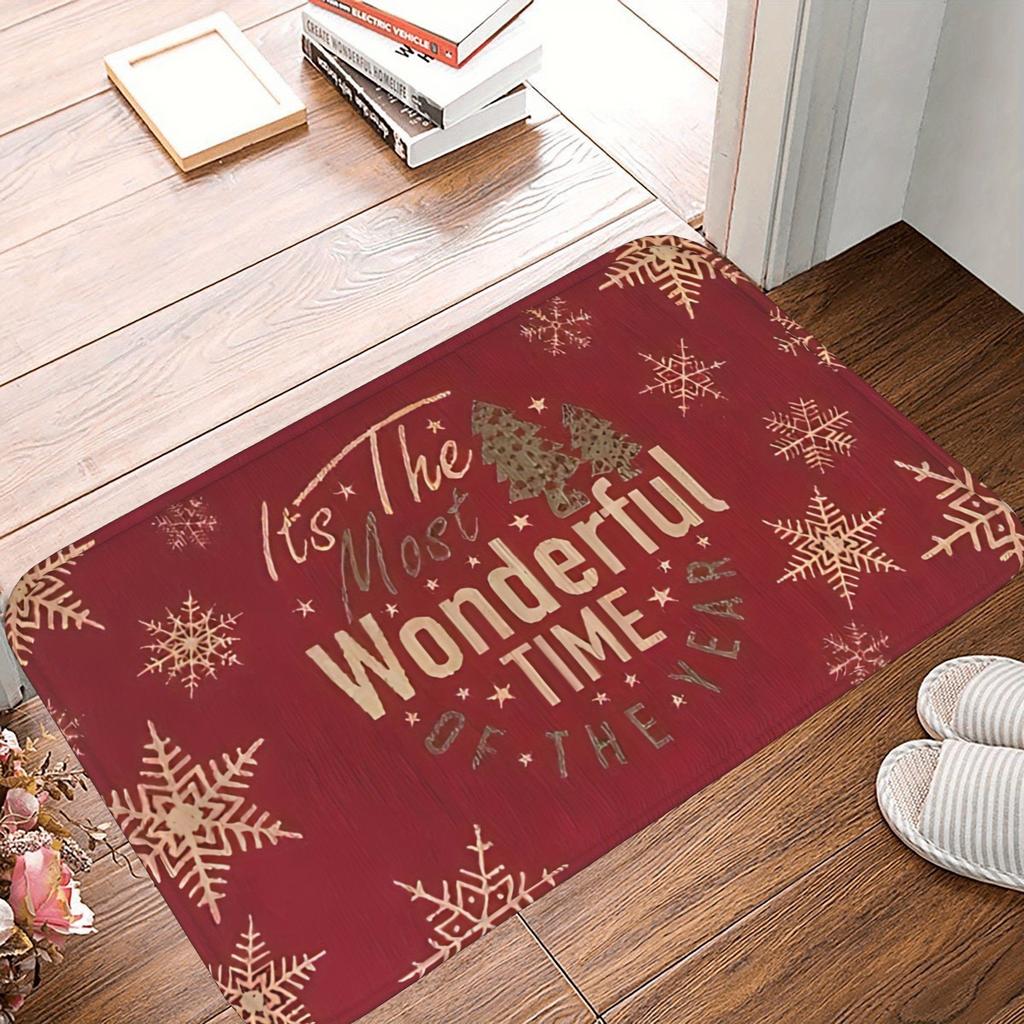 1PC Halloween Pattern Kitchen Rug Non-Slip Door Mat Pop Design Bathroom Rug Bath Mat Carpet for Home Sink Laundry Decor