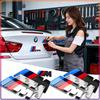 1 PIÈCE Calandre Avant Badge Latéral de Carrosserie Autocollant Décoration Coffre Arrière Voiture Logo M Pour M Power M3 M5 E46 E60 E90 E30 X1 X3 X5 F25 E34 E39