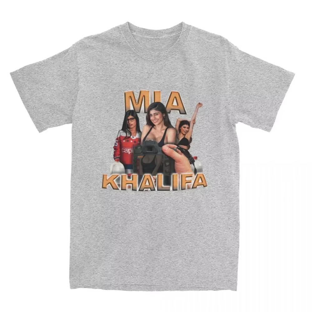 Pánské Dámské Mia Khalifa Bootleg Tričko Merch Tričko Oblečení Vtipná Trička Potisk