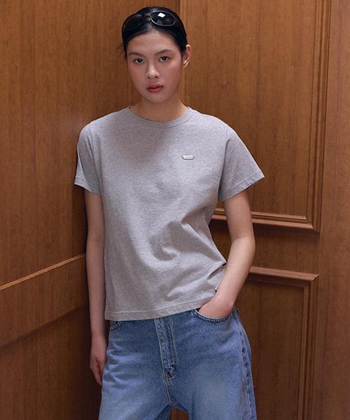 Shop Ara Shop Ara Basic Logo T-Shirt_Gray Gray/Free