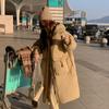 Cotton clothes for women in winter 2025 new Korean loose large pockets thickened jacket long over-the-knee down padded jacket