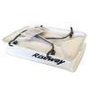 Riseway UEV-044 Collapsible Bucket (without lid) 33cm White for Rock Fishing