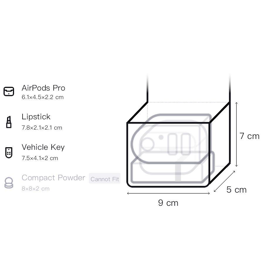 Longchamp Le Pliage Green Eco-Friendly Zipper Canvas Mini Pouch Women pouches 30016919479