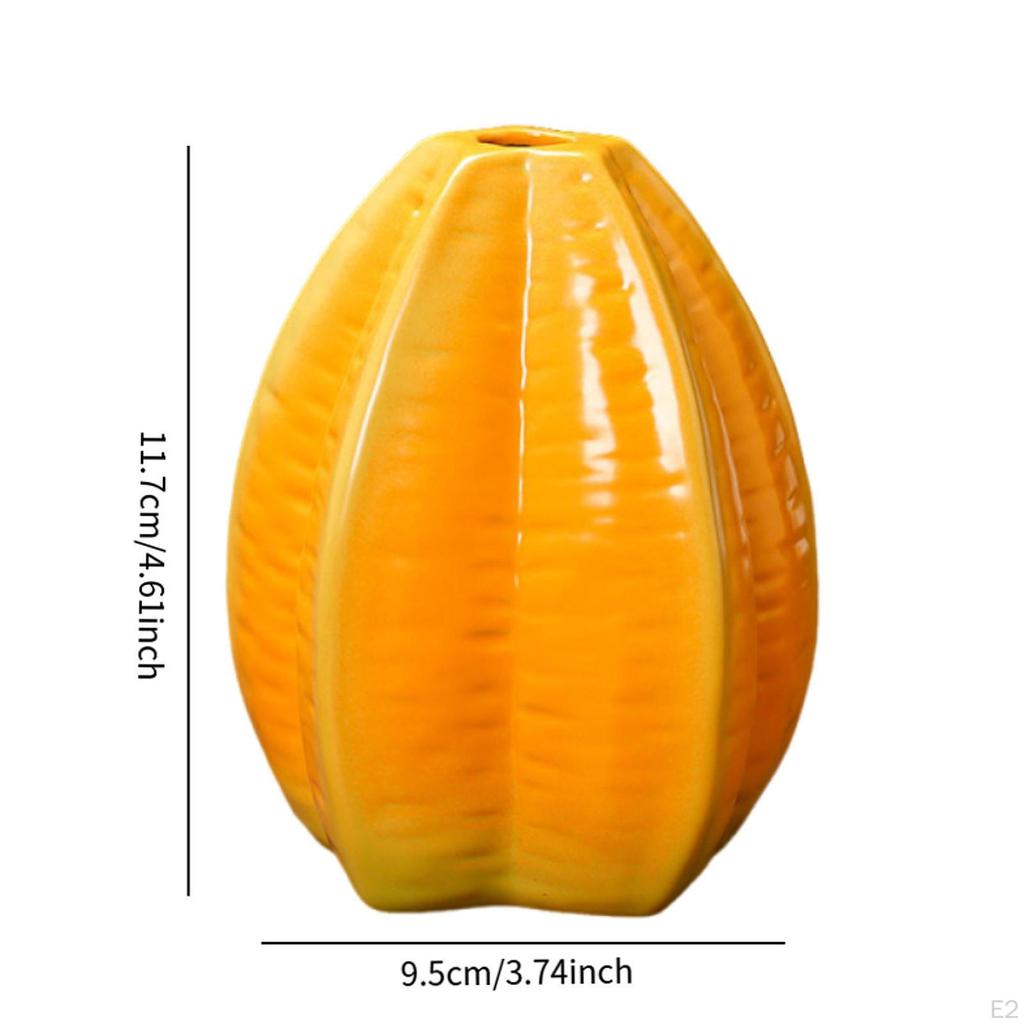 Ceramic Flower Vase Bud Decoration Plant Holder Pot for Bedroom Shelf