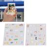 2PCS Decorative Stickers Cute Cartoon Self Adhesive Sticker Colorful PVC Sticker for   Album Planner Scrapbook
