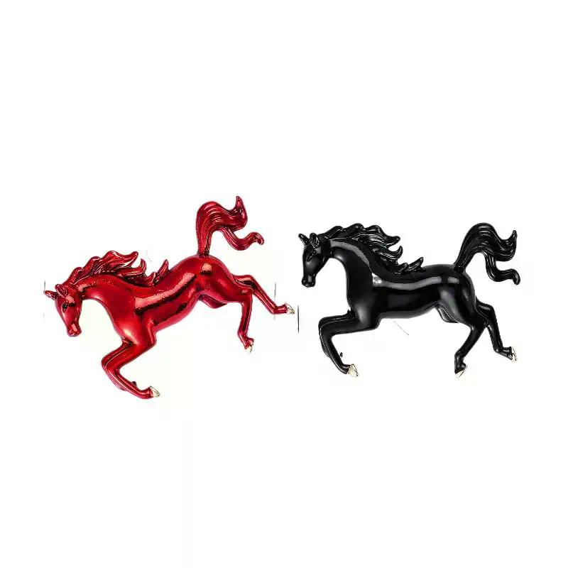 Fashion Enamel Animal Horse Brooches Pins For Women Clothing Coat Jewelry Accessories Gifts