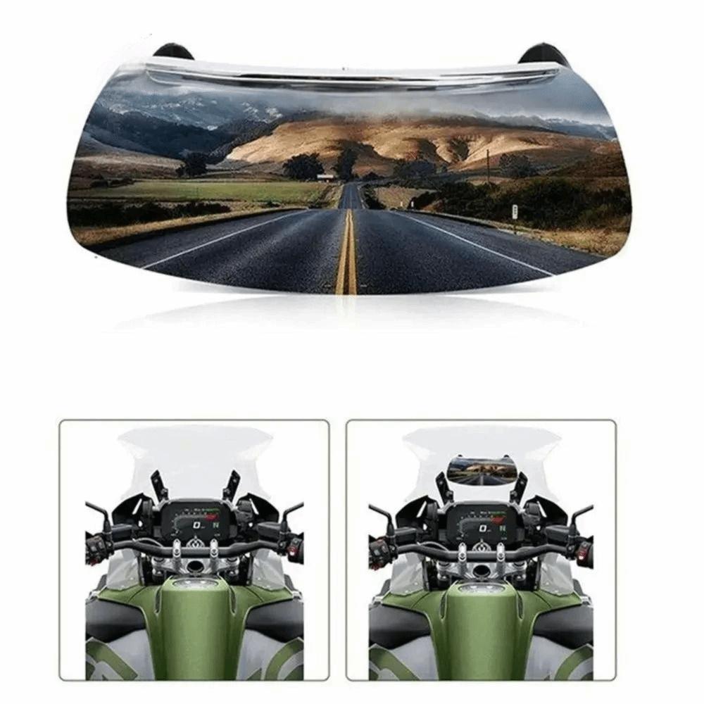 180 Degree Wide Angle Windshield Wide Angle Mirror HD Convex Mirror Motorcycle Accessories
