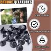 24PCS Car Glass Windshield Sunshade Suction Cups, PVC Sucker Window Shade Hooks, Pull Ring Sun Visor Adsorption Holder for Car Kitchen Bathroom