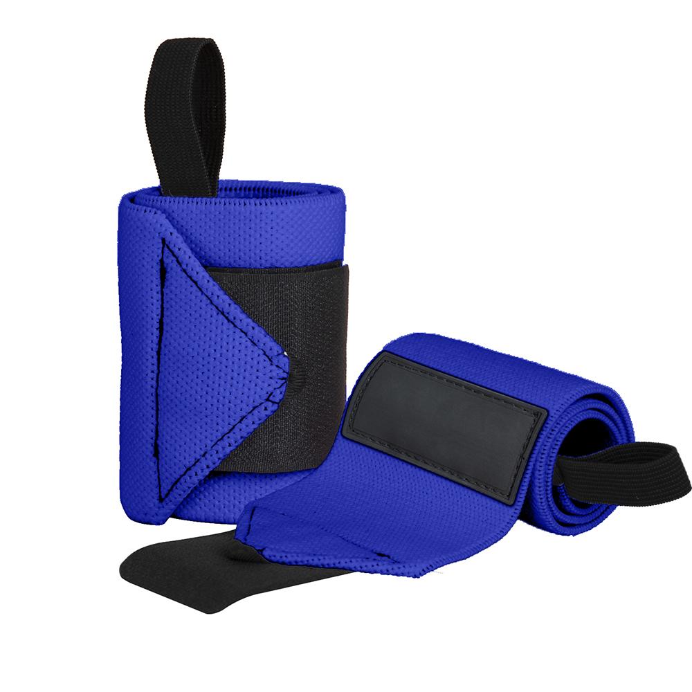 Elastic Compression Wrist Wraps for Weightlifting Powerlifting Gym Training Adjustable Breathable Support Straps for Injury Prevention and Stability