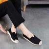 Women's Fashion Spring Summer Casual Flat Shoes Round Toe Loafers Shoes Fisherman Boat Shoes Women Lazy Hemp Rope Weave Shoes