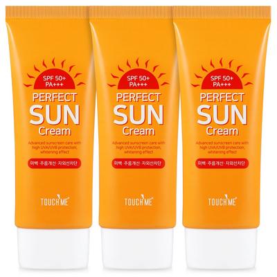 Touch Me Perfect Sun Cream SPF50+ PA+++, 60 ml, 3 jednotky