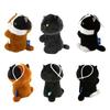 Adorable Kitty Clip Holder Multifunctional Fabric Cats Clip Pendant Keychain for Holding Small Objects in Place