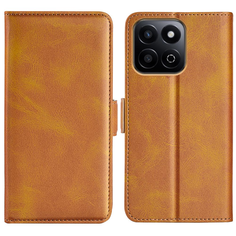 For Honor 200 Smart 5G/X7c 4G Stand Case Calf Texture Leather Wallet Phone Cover