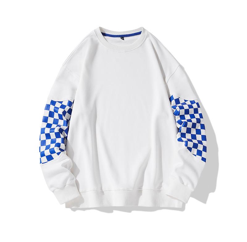 Herren Sweatshirt Frühling und Herbst Lässig Rundhals Pullover Herren Off-Shoulder Sweatshirt Geeignet für Sekundärentwicklung 320g