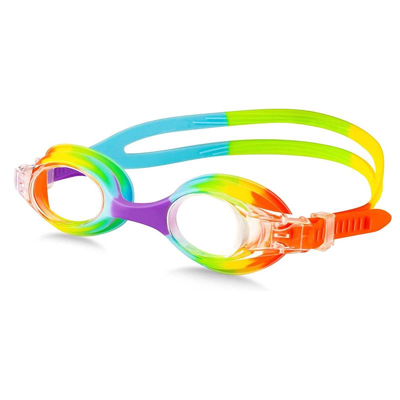 

Comfortable Anti-Fog Waterproof HD Swim Goggles for Kids - No Head Pressure
