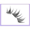 Lactacia - Kleberloses Multipack Falsche Wimpern Cluster / Pinzette / Set (Verschiedene Designs)