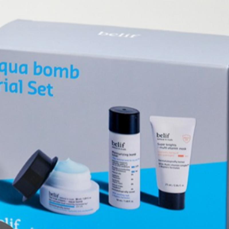 belif Aqua Balm 30ml Trial Set  +50ml Toner+25ml Vitamin Mask 