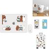 Lebhafte 37 Stück We Bare Bears Wasserdichte Graffiti-Aufkleber für Gepäck und Elektronik