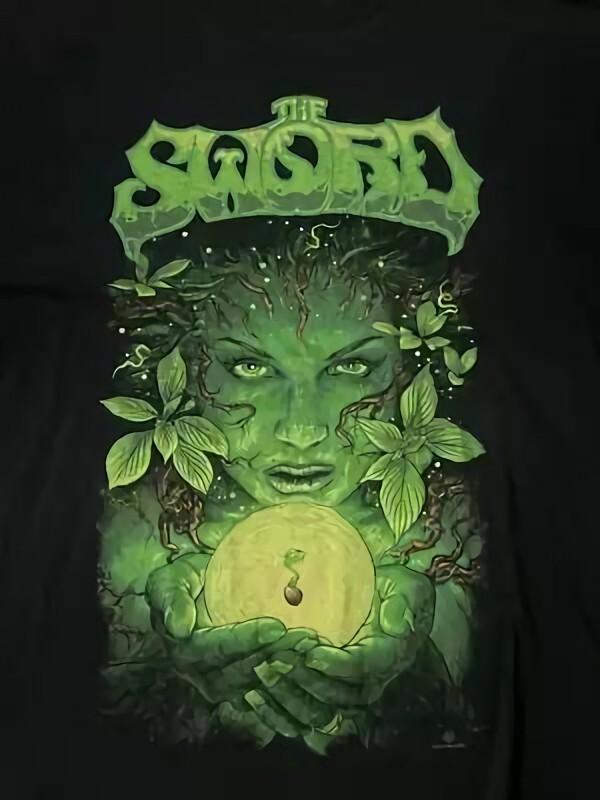 

THE SWORD Band Black Cotton All Size To 4XL Shirt gIFT for Fan BT421 Unisex T-Shirt XXXXL