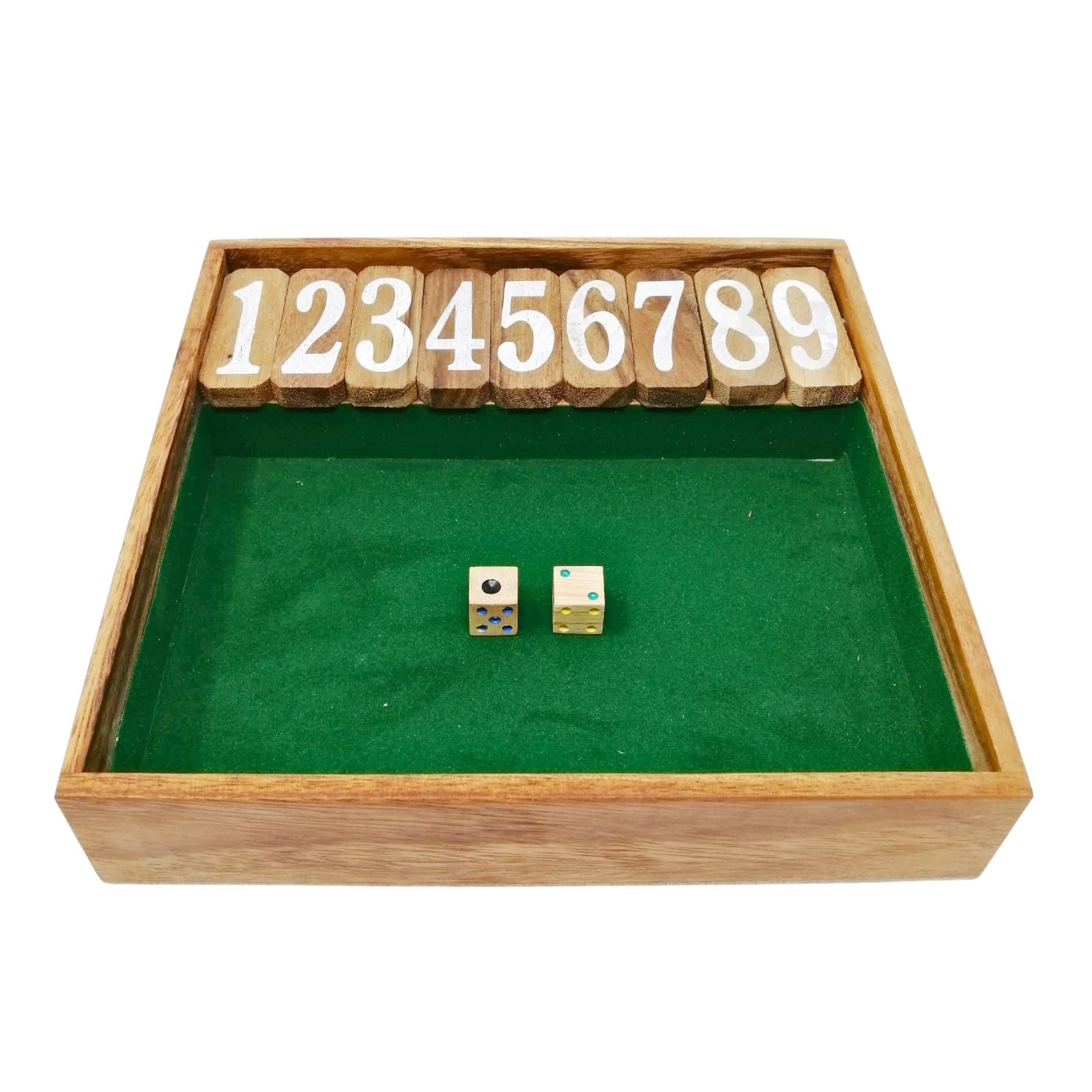 

KINOKINO Джекпот Игра в кости Настольная игра Игра в кости Джекпот Игра в кости (Зеленый Л)