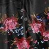 Women's Summer Casual Flower Print Short-sleeved Loose  A-line Swing Top