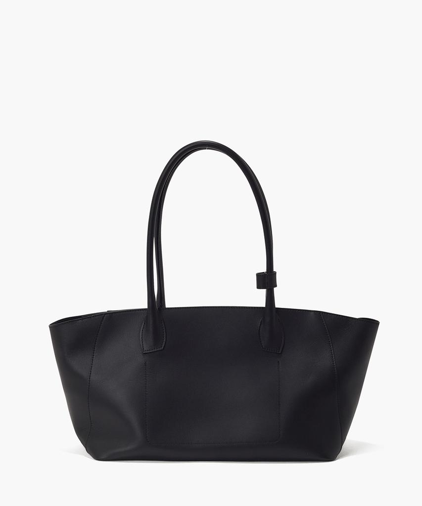 Flor Mag Leather Tote Bag Black