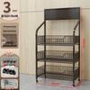 Meerlaags Mobiel Displayrek voor Snacks, Dranken en Speelgoed