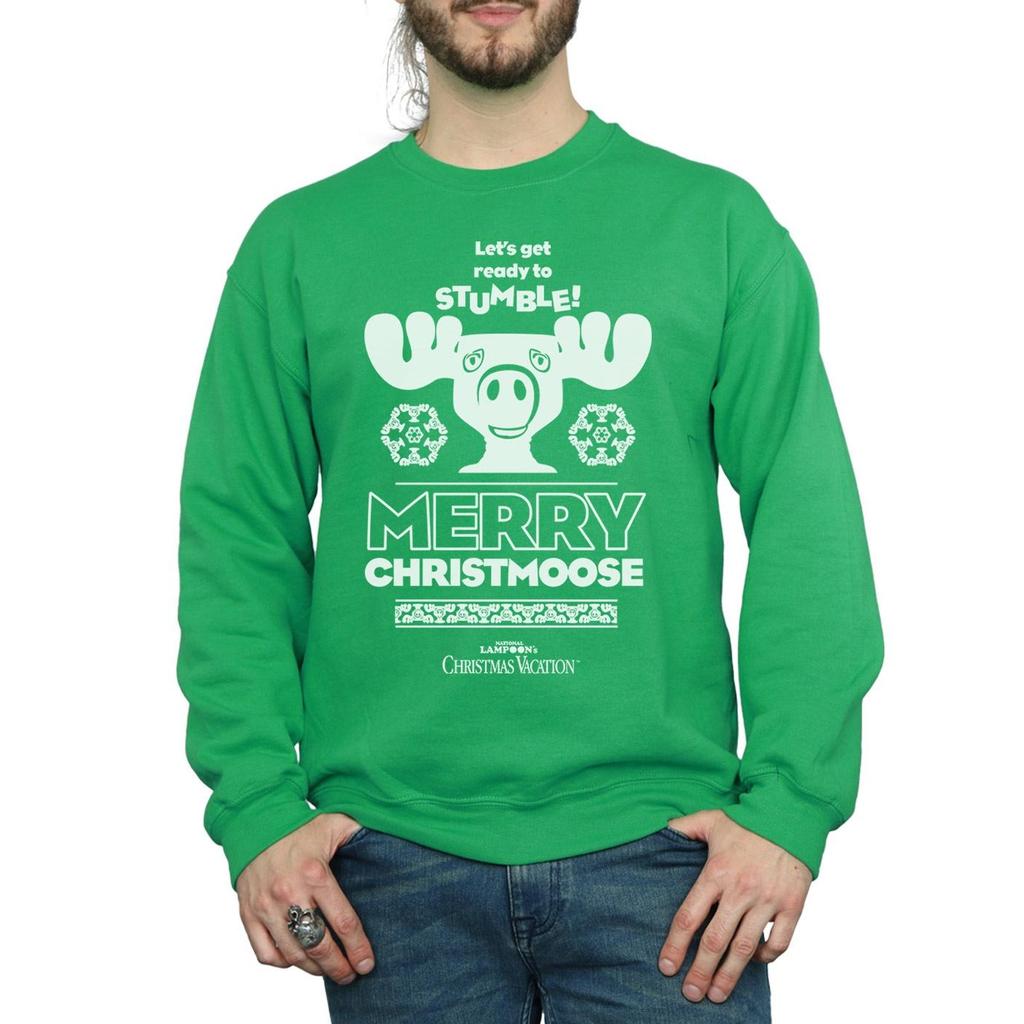 National Lampoon´s Christmas Vacation Herr Merry Christmoose Sweatshirt