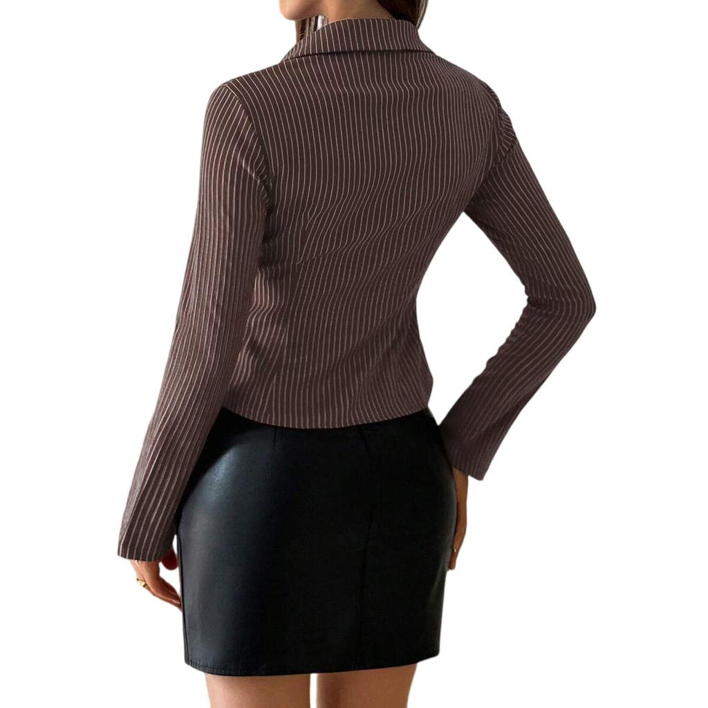 T Shirts For Women Pleated V-Neck Dressy Casual Blouses Printing Short Sleeve Summer Tops Loose Fit