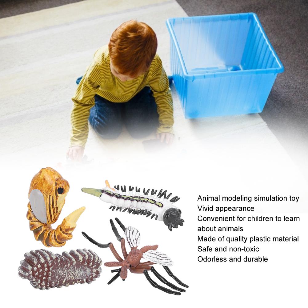 Mosquito Growth Cycle Model Children Miniature Simulation Animal Early Education Statue Toy