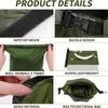 8-Piece Outdoor Waterproof Storage Bag Set Lightweight for Stream Hiking and Rafting