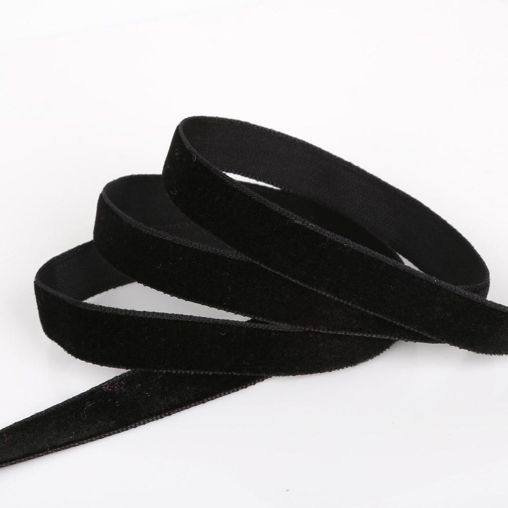 4.5m Non-Elastic Velvet Ribbon, 10mm Wide, Handmade DIY Earring Material, Stud Accessories