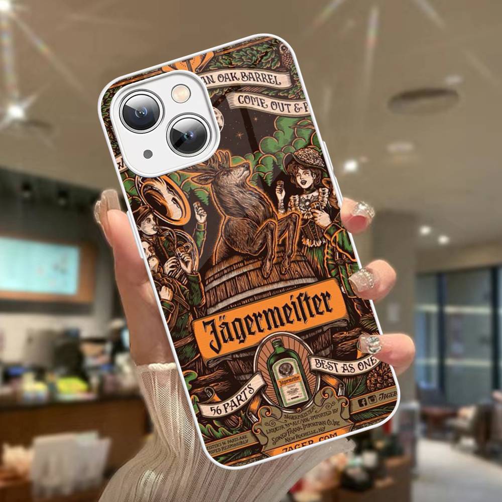 

Hot J-JaegermeisterS Tempered Glass For Iphone 14 13 12 11 Pro Mini XS MAX 14Plus X XS XR Fundas iphone 13 pro