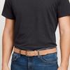 Long Genuine Leather Belt Zinc Zinc Alloy Jeans Waistband Adjustable Men Wide Belt  Ornament