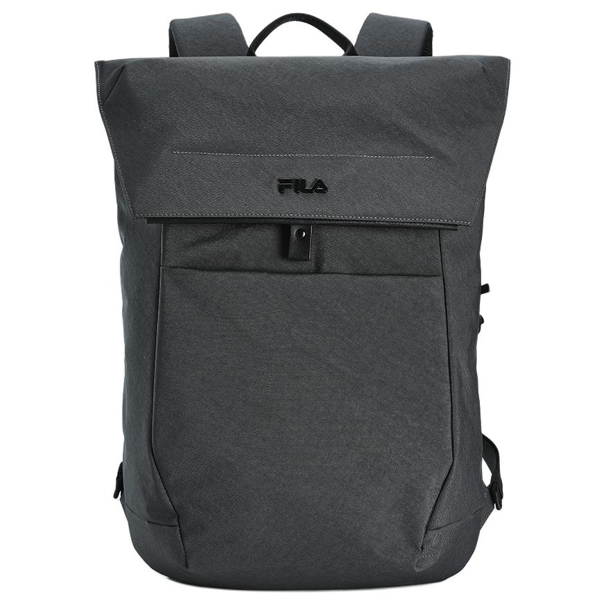 FILA White Casual Practical Flap Closure Fabric Mini Backpack Men backpack Dark-Gray F13M443103F-CC Dark Gray,Mini