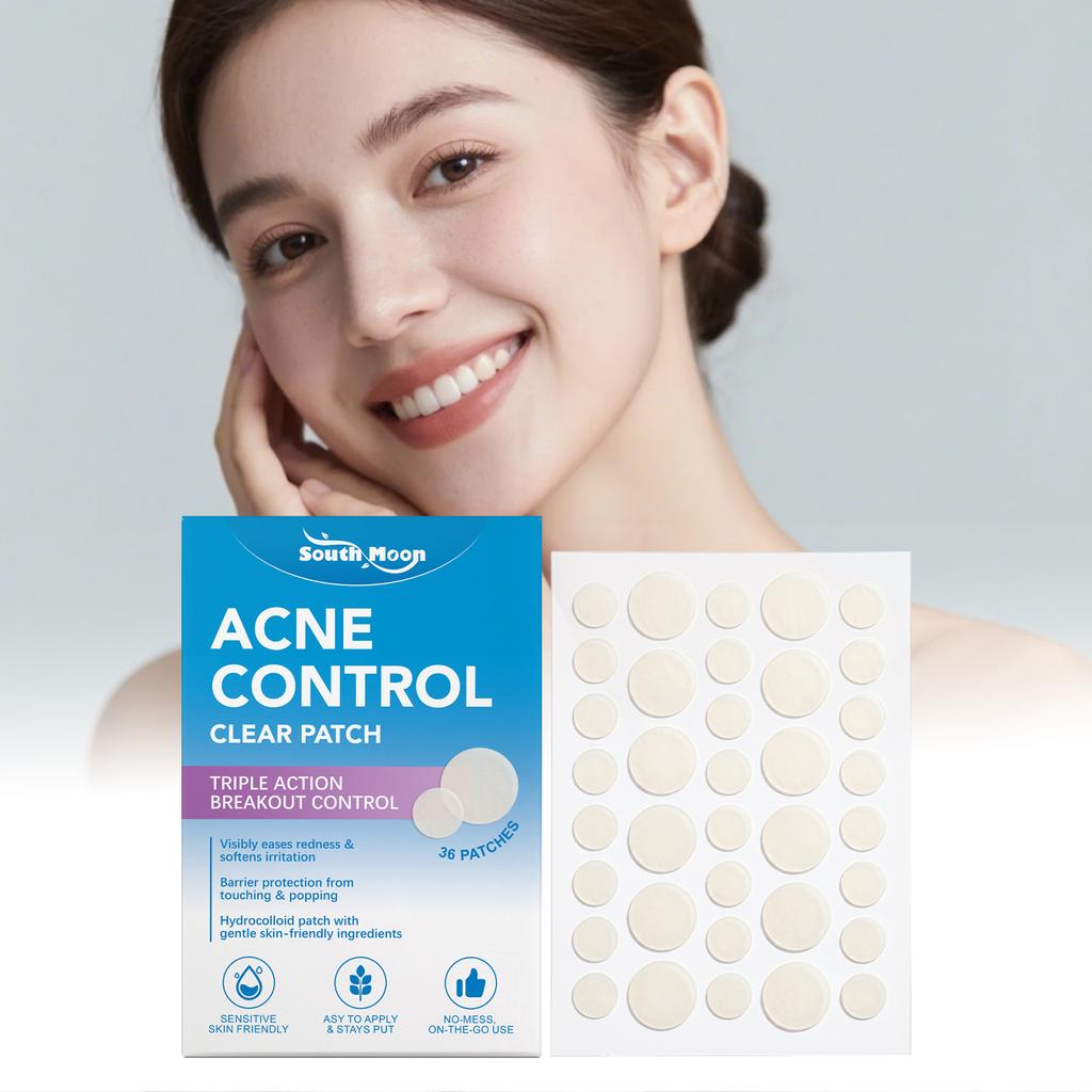SOUTH MOON Face Acne Patch Invisible Pimple Patch Isolate Dust Prevent Picking No Makeup Caking Blemish Care