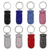 Portable Glittering Pills Organizer Small Waterproof Travel Medicine Holder with Keyring for Camping Adventures