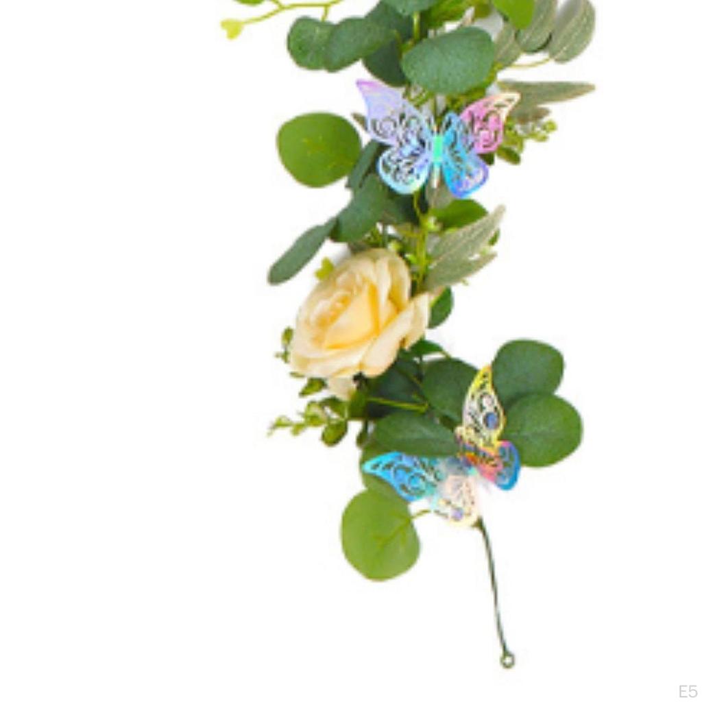 Artificial Eucalyptus Garland Green Leaf Vines Floral 1.8M Greenery Flower Decor for