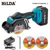 21V Rechargeable Mini Electric Angle Grinder & 3-Inch Circular Saw for Cutting, Grinding, Polishing, and Grouting.
