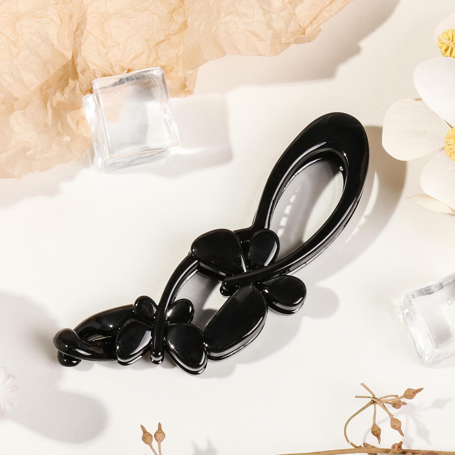 

Леопардовая заколка-банан для волос в форме бабочки, милые заколки для волос, шпилька для хвостика для женщин, аксессуары для волос, зажимы для волос, твист-заколки