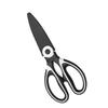 black panda scissors without serration