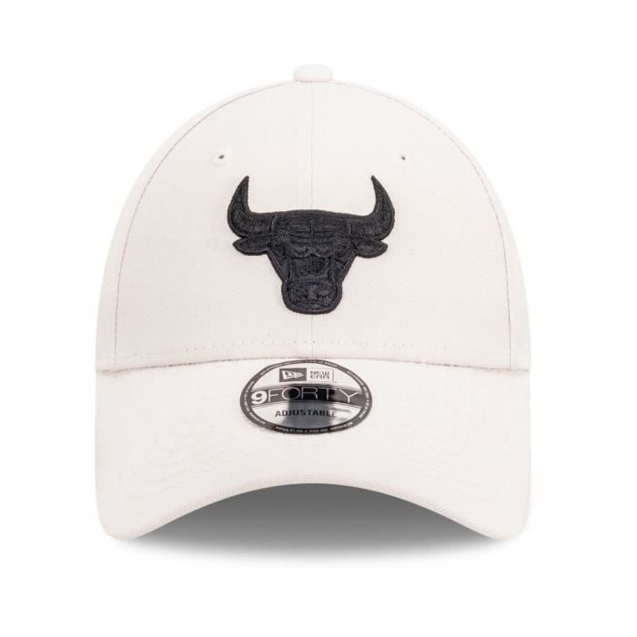 New Era 9Forty Snapback Cap - Chicago Bulls stone beige