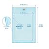 ANSA Magnetic Card Loader UV Color (single item, clear blue)
