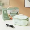 Multifunction Electric Lunch Box Corded Heating No Water Needed Multi Layer Insulation for Office Car Essential