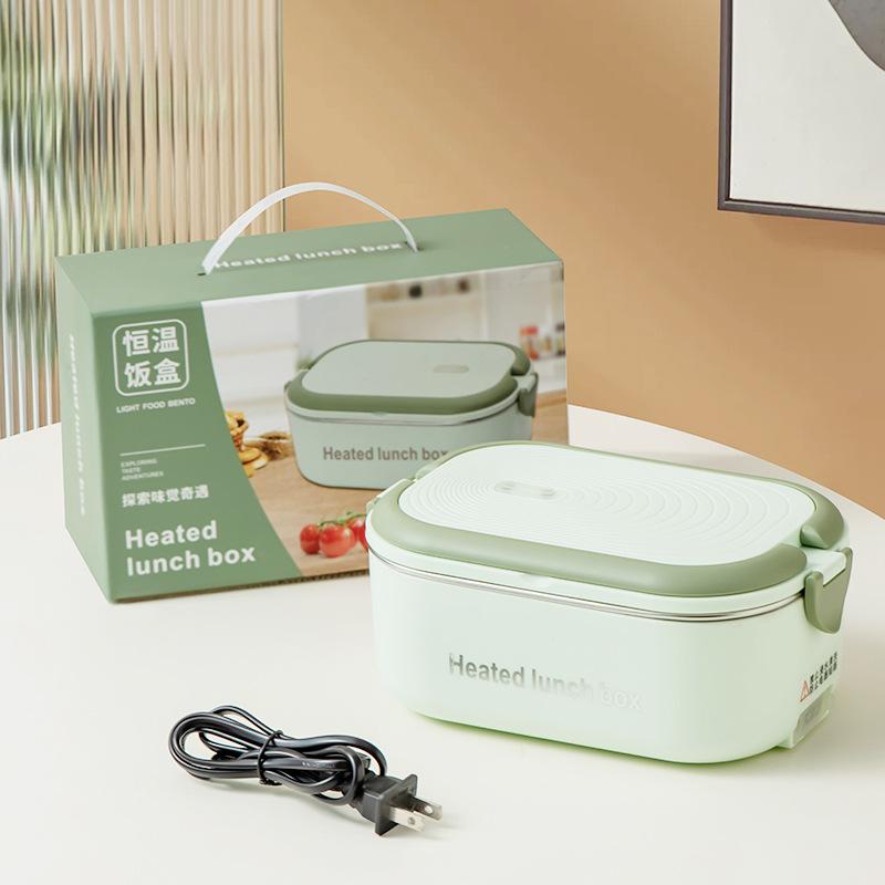 Multifunction Electric Lunch Box Corded Heating No Water Needed Multi Layer Insulation for Office Car Essential