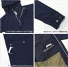 Jacket Mountain Parka Long Length Rokuyon Brushed Lining Wool Lining Dark Navy 2 [Sierra Designs] 60/40 Men's