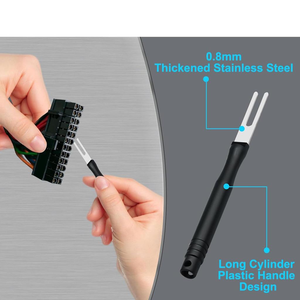 Complete Set Car Electrical Terminal Connector Pin Removal Tool Set For Wiring Harness Repair And Modification