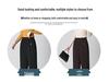 Women's High-Waist Loose Straight-Leg Pants for Elderly - Spring/Autumn Casual Wear