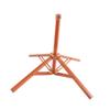 Beach Umbrella Stand Folding Heavy Duty Portable Sun Umbrella Triangle Base Parasol Base for Deck Home Backyard Balcony Pond