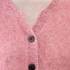 Srcr Women's Premium Cashmere Blend Knitted Wool Cardigan